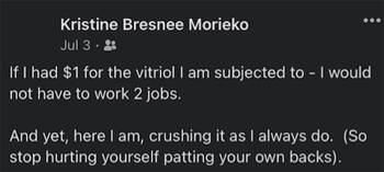 Quote from Mayor Kristine Morieko